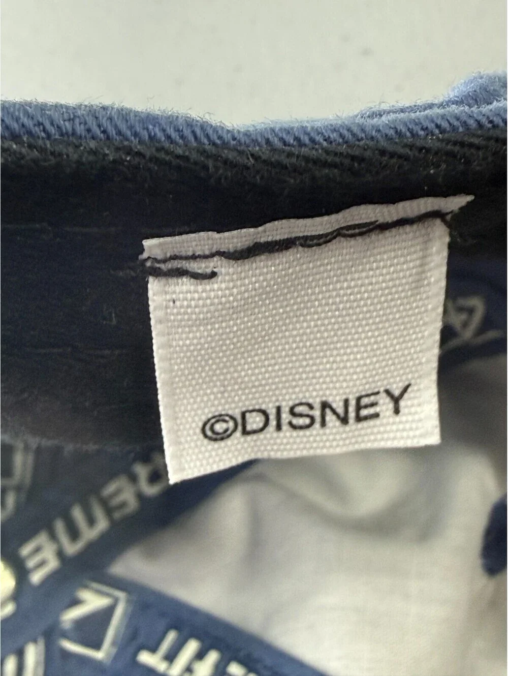 Disney Golf Hat Ahead Extreme Fit Blue Adjustable Strapback Cap Mens 1 Size